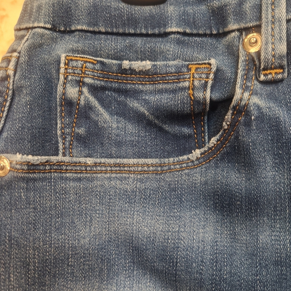 Good American High Rise Good Flare Jeans Size 34 - Picture 5 of 8